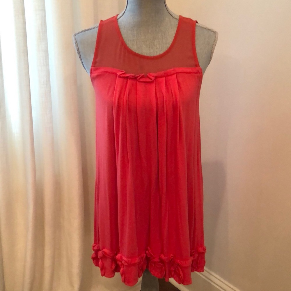 Coral dress